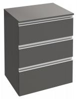 Дополнительный модуль Jacob Delafon Vox 600х465 мм EB2065-RA-442 серый антрацит глянцевый