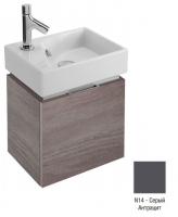 Тумба под раковину Jacob Delafon Rythmik 386х290 мм EB1096-N14 серый антрацит