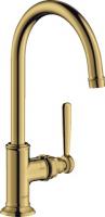 Смеситель для раковины Axor Montreux 210 ComfortZone 16518990 полированное золото