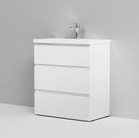 Тумба под раковину AM.PM Gem S 750x425 мм M91FSX0752WG белый глянец