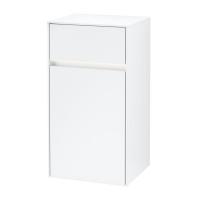 Боковой шкафчик Villeroy & Boch Collaro 404x748 мм петли справа, с подсветкой C032L1MS белый матовый
