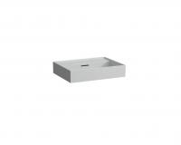Раковина Laufen Kartell 600x460 мм 8103337591091 серый матовый