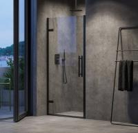 Душевая дверь Ravak Cool COSD1 80 X0VV40300Z1 чёрный/прозрачный