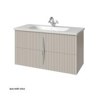 Тумба под раковину Caprigo Novara 100 970х468 мм (2 ящика) 35917 SF-023 беж лайт