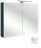 Зеркальный шкаф Jacob Delafon 800х650х143 мм EB796RU-NR4 белый мрамор