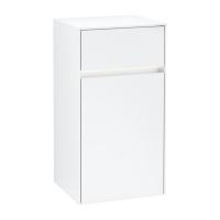 Боковой шкафчик Villeroy & Boch Collaro 404x748 мм петли слева, с подсветкой C032L0MS белый матовый