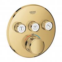 Термостат Grohe Grohtherm SmartControl (внешняя часть для 3 потребителей) 29 121 GL0 холодный рассвет