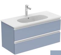 Тумба под раковину Ideal Standard Tesi 1000x440 мм T0052WI серо-голубой матовый