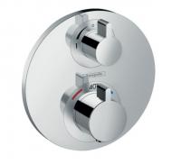 Термостат Hansgrohe Ecostat S (внешняя часть для 2 потребителей) 15758000 хром