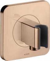 Шланговое подсоединение Axor Citterio E с держателем 36724300 полированное красное золото