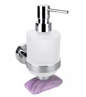 Дозатор жидкого мыла с магнитной мыльницей Bemeta Omega 104109182 хром