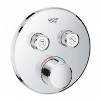 Смеситель Grohe SmartControl (внешняя часть для 2 потребителей) 29 145 000 хром