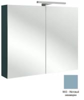 Зеркальный шкаф Jacob Delafon 800х650х143 мм EB1364-M43 аквамарин матовый