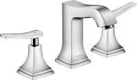 Смеситель для раковины Hansgrohe Metropol Classic 110 ComfortZone на 3 отверстия 31330000 хром