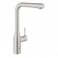 Смеситель для кухни Grohe Essence с выдвижным изливом 30 270 DC0 суперсталь