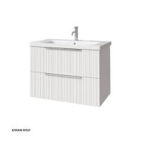 Тумба под раковину Caprigo Rain 80 770х446 мм (2 ящика) 36512 SF-027 бланж