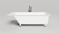 Ванна встраиваемая Salini Caskata S-Stone 180x80 см 104223M белый матовый