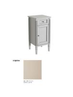 Комод Caprigo Albion Promo 877х430х420 мм правый 33360 R B074 кофе латте