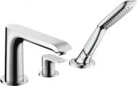 Смеситель для ванны Hansgrohe Metris на 3 отверстия 31190000 хром