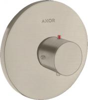 Термостат Axor Starck HighFlow (внешняя часть) 10715820 шлифованный никель