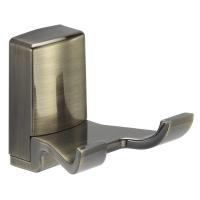 Крючок двойной WasserKraft Exter K-5223D светлая бронза