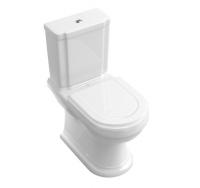 Чаша напольного унитаза Villeroy & Boch Hommage CeramicPlus 666210R1 альпийский белый