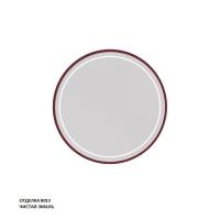 Зеркало Caprigo Контур Ø800 мм с подсветкой М-188S B013 красное вино