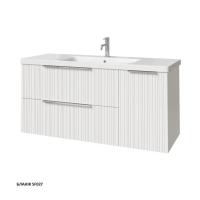 Тумба под раковину Caprigo Rain 120 1166х446 мм (2 ящика, 1 дверь) 36517R SF-027 бланж