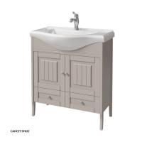 Тумба под раковину Caprigo Genova 80 766х338 мм (2 двери,1 ящик) 34412 SF-022 сансет