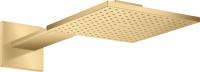 Верхний душ Axor ShowerSolutions 250 1jet с держателем 35306250 шлифованное золото