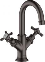 Смеситель для раковины Axor Montreux 160 ComfortZone 16505340 шлифованный чёрный хром