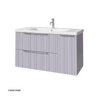 Тумба под раковину Caprigo Rain 100 976х446 мм (2 ящика, 1 дверь) 36515R SF-028 стилл