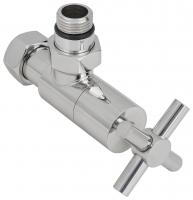 Вентиль угловой Сунержа крест 1/2"НР х 3/4"НГ 00-1408-1234 хром