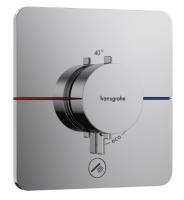 Термостат Hansgrohe ShowerSelect Comfort Q (внешняя часть для 1 потребителя с доп.выходом) 15589000 хром