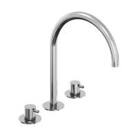 Смеситель для раковины Ravak Espirit ES 018.00CR на три отверстия 270 мм X070195 хром