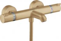 Термостат для ванны Hansgrohe Ecostat Comfort 13114140 шлифованная бронза