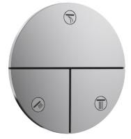 Запорный вентиль Hansgrohe ShowerSelect Comfort S (внешняя часть для 3 потребителей) 15558000 хром