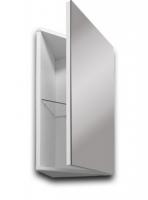 Зеркальный шкаф Aqwella Рио угловой 335х640 мм Rio.04.33 белый