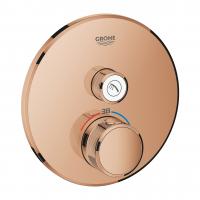 Термостат Grohe Grohtherm SmartControl (внешняя часть для 1 потребителя) 29 118 DA0 тёплый закат