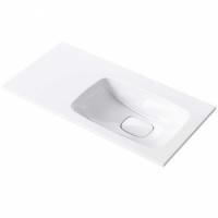 Раковина Aqwella Malaga 918х450 мм правая Mal.09.04.D-R белый