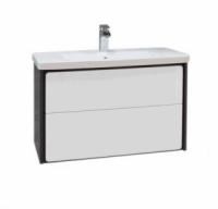 Тумба под раковину Roca Ronda 677х412 мм ZRU9302964 белый/антрацит