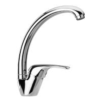 Смеситель для кухни Paini Creta 42CR570/599TR21LMKM хром