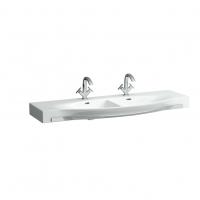 Раковина Laufen Palace 1500х510 мм двойная с полотенцедержателем 8147060001041 белый