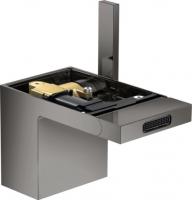 Смеситель для биде Axor MyEdition (без панели) 47212330 полированный чёрный хром