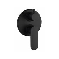 Смеситель встраиваемый Paini Nove (для 2 потребителей) 09YO6911 чёрный матовый