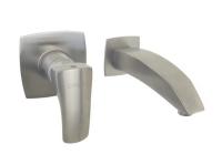 Смеситель для раковины Paini Lady настенный 89PW208 брашированный никель