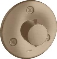 Запорный/переключающий вентиль Axor Starck Trio/Quattro (внешняя часть) 10930310 шлифованное красное золото