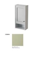 Шкафчик навесной Caprigo Albion Promo 760х362х180 мм левый 33392 L B059 фисташково-зелёный