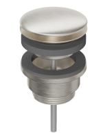 Донный клапан Paini клик-клак универсальный 53PW945TSR брашированный никель