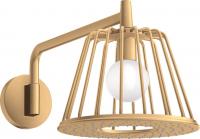 Верхний душ Axor LampShower/Nendo 275 1jet с держателем 26031950 шлифованная медь